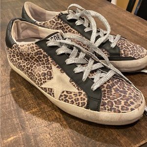 Golden Goose Superstar sneakers. New, never worn